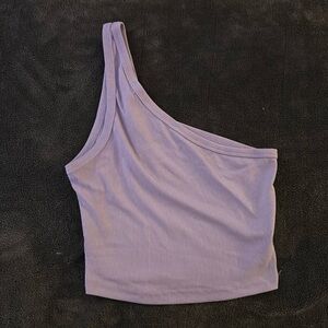 One shoulder summer top